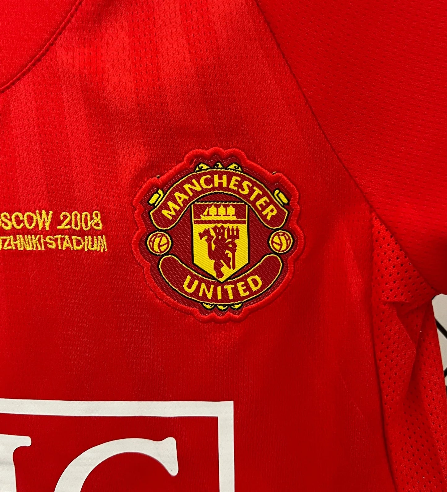 Man United 07/08 Home Shirt Kids