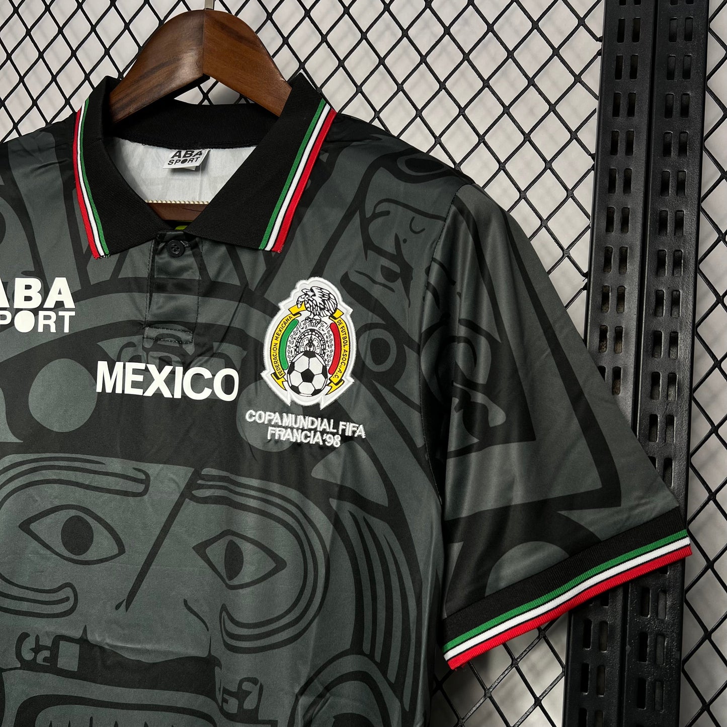 Mexico 1998 Aztec Shirt (Special Edition) | Retrokick