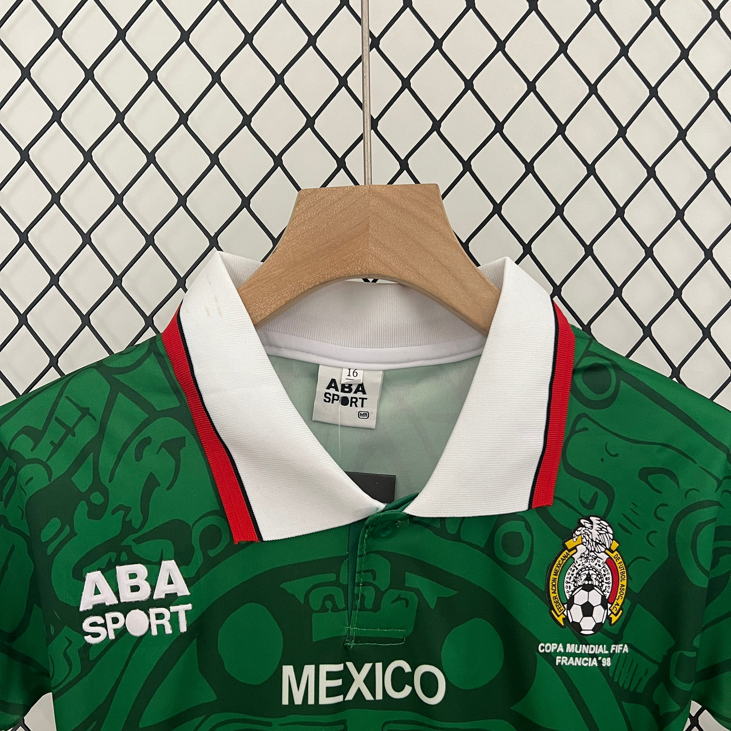 Mexico 1998 Aztec Shirt Kids (Special Edition) | Retrokick