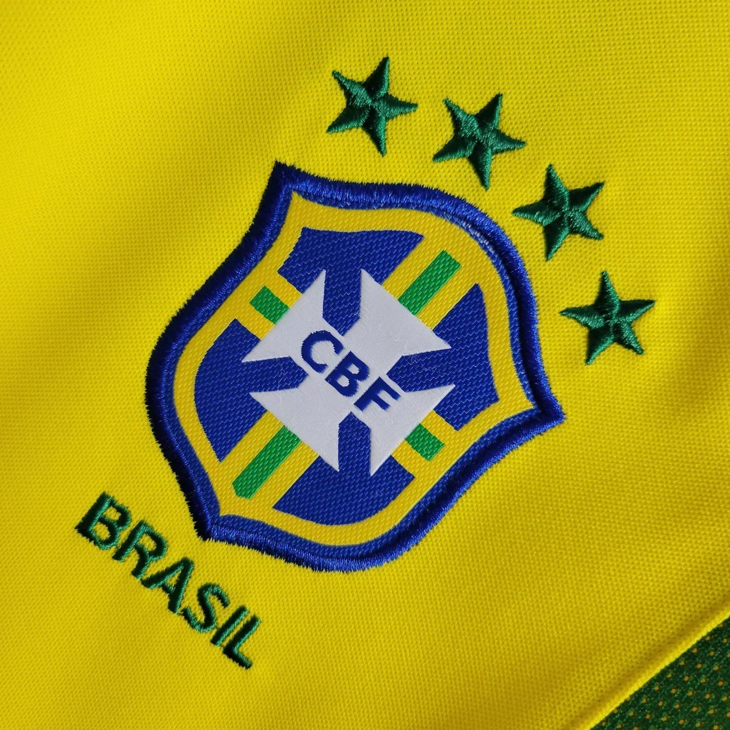 Brazil 2002 Home Shirt Kids Football Jersey Kids | Retrokick