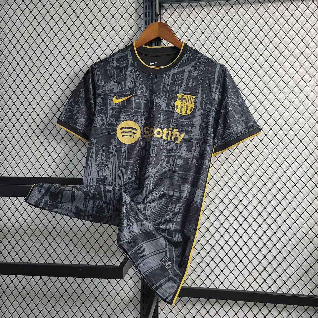 Maillot Noir FC Barcelone 23/24 (Édition Spéciale)