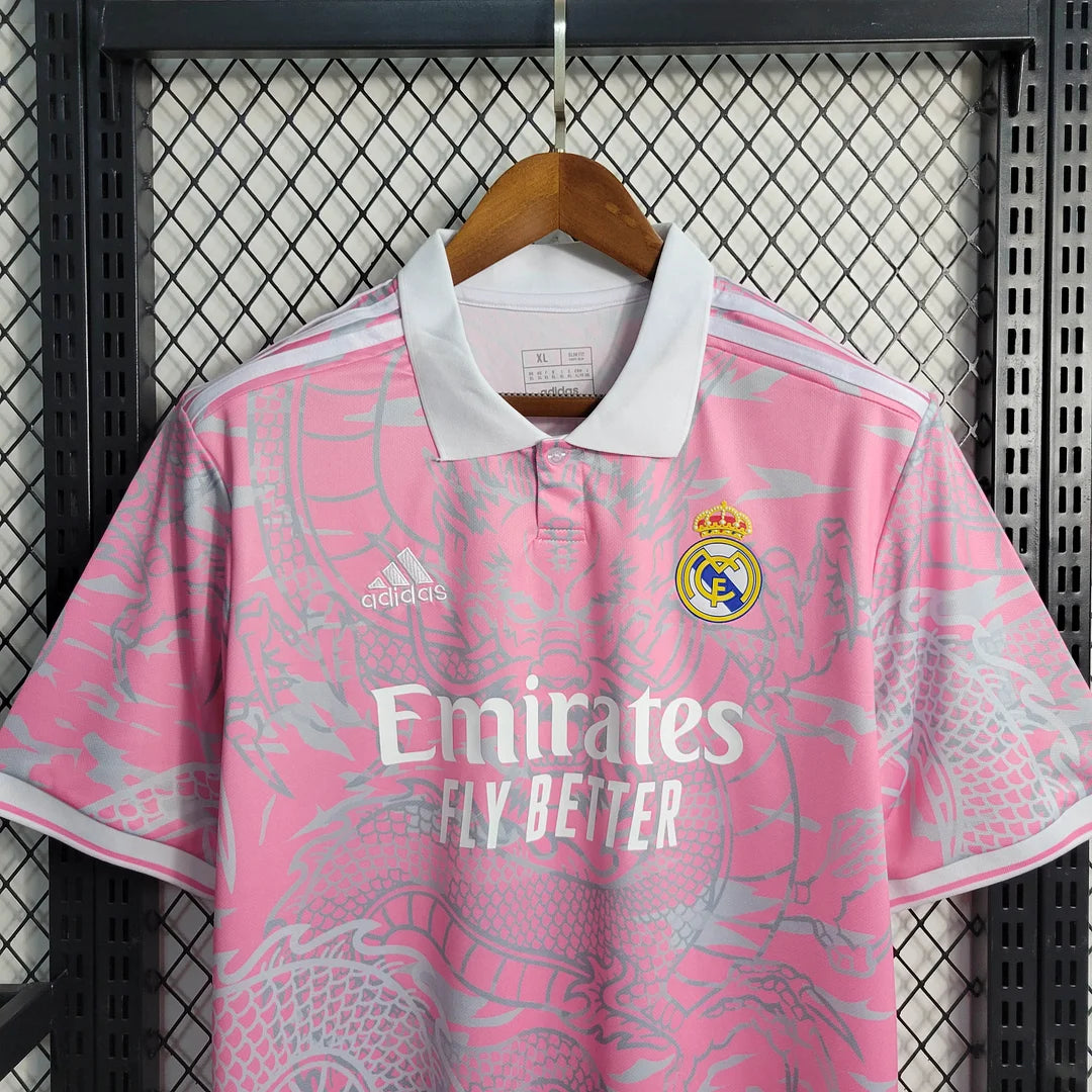 Real Madrid 23/24 Pink Dragon Shirt (Special Edition)