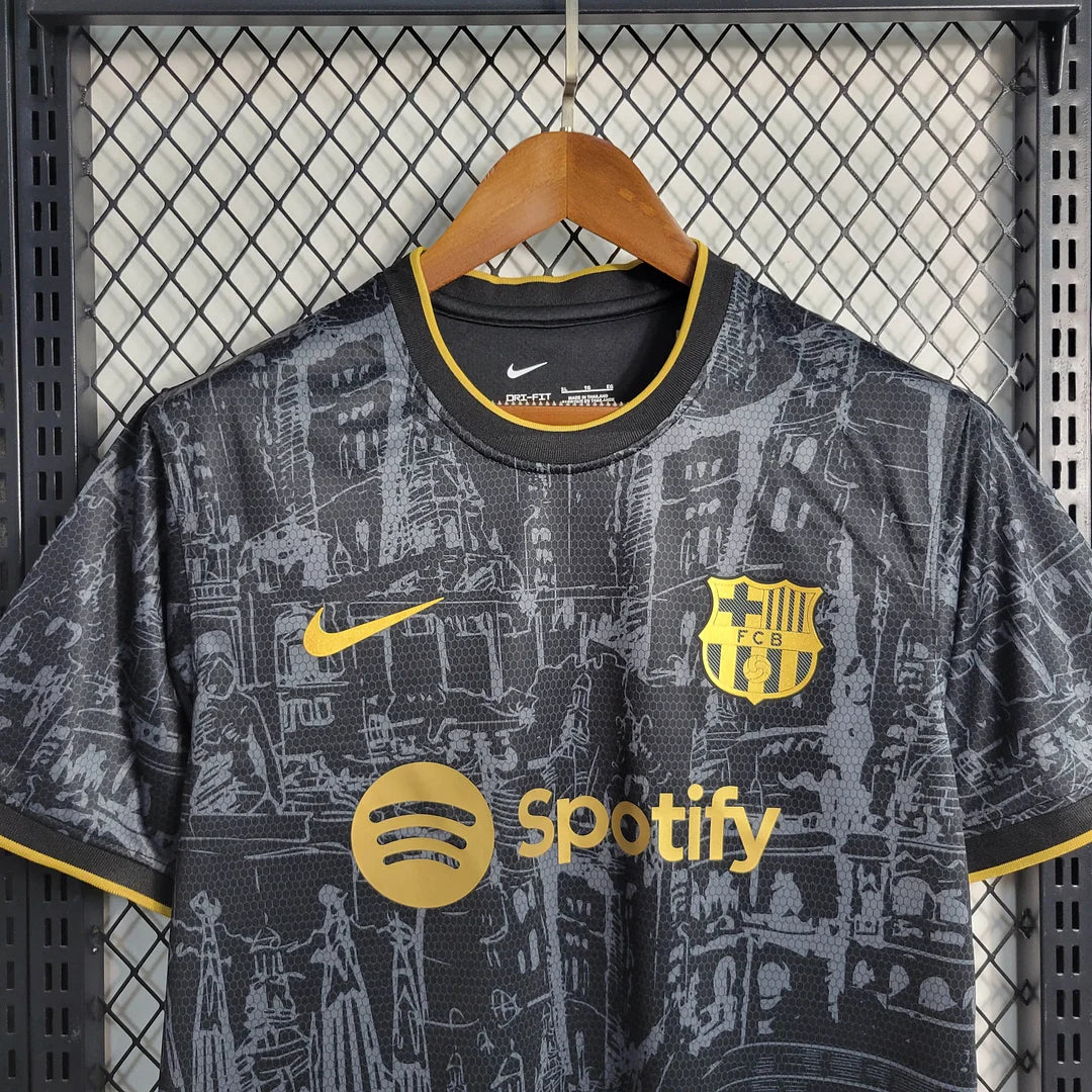 Maillot Noir FC Barcelone 23/24 (Édition Spéciale)