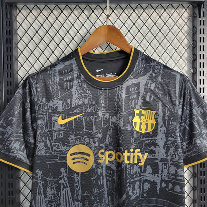 Maillot Noir FC Barcelone 23/24 (Édition Spéciale)